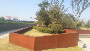 昌黎耐候钢挡土墙